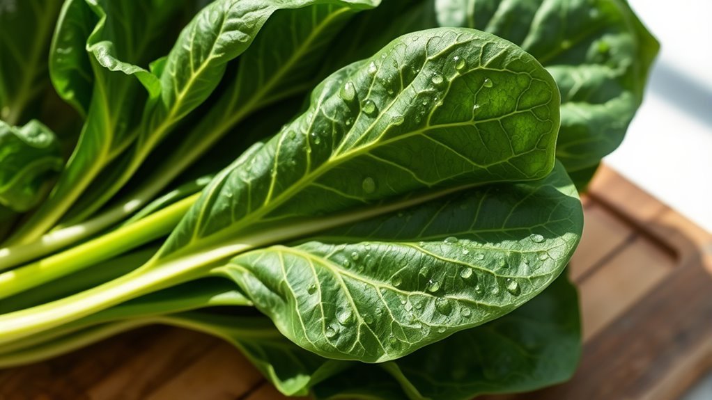 nutrient rich low calorie greens