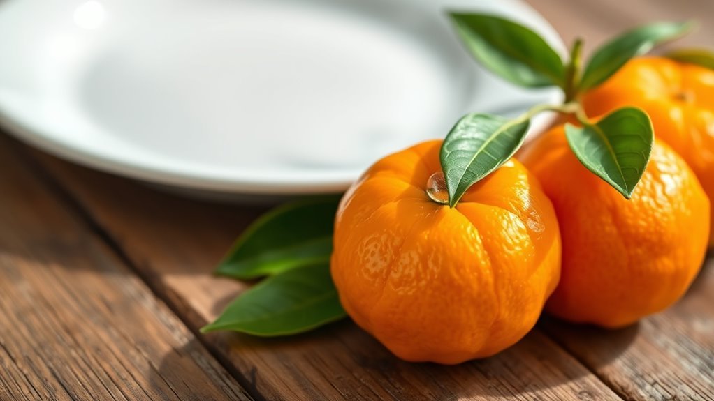 nutrient rich mandarin oranges