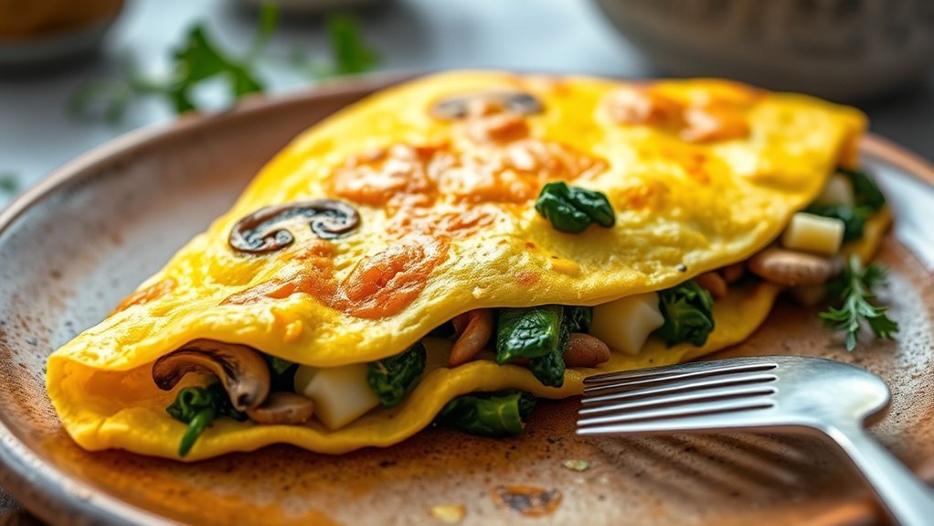 nutrient rich omelette benefits
