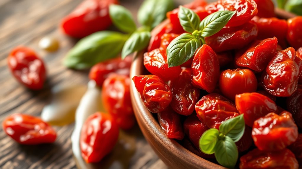 nutrient rich sun dried tomatoes