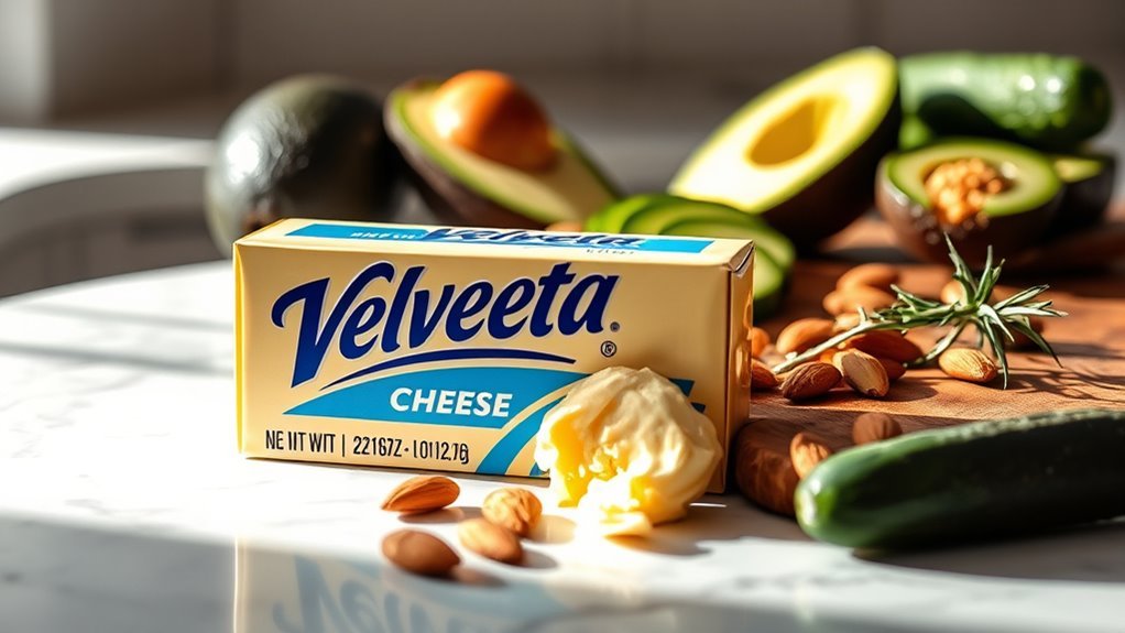 nutritional analysis of velveeta