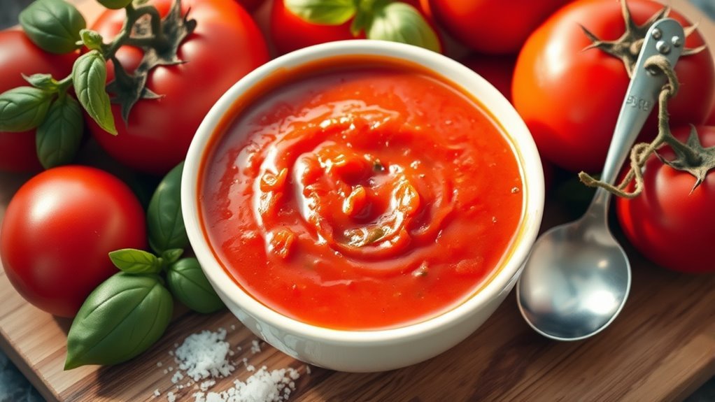 nutritional considerations for tomato sauce