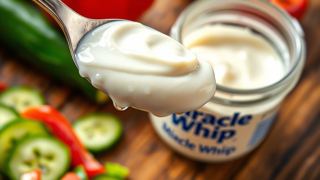 nutritional profile of miracle whip