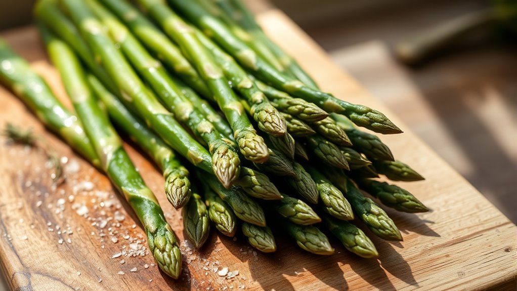 nutritious low calorie asparagus