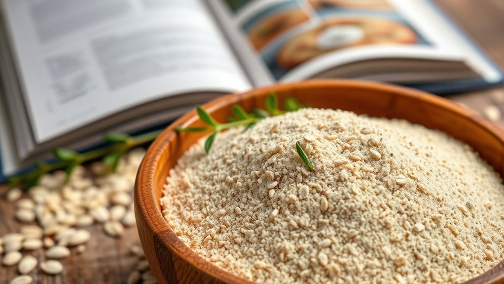 oat flour carb comparison