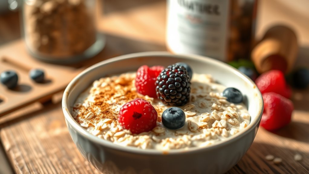 oatmeal high carbohydrate concern