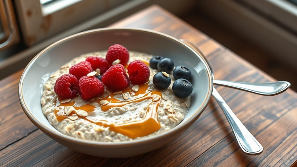 oatmeal s high carbohydrate content