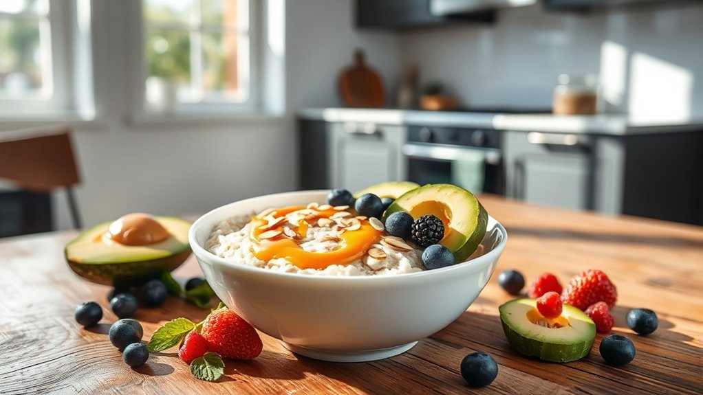 oats carbohydrate content comparison