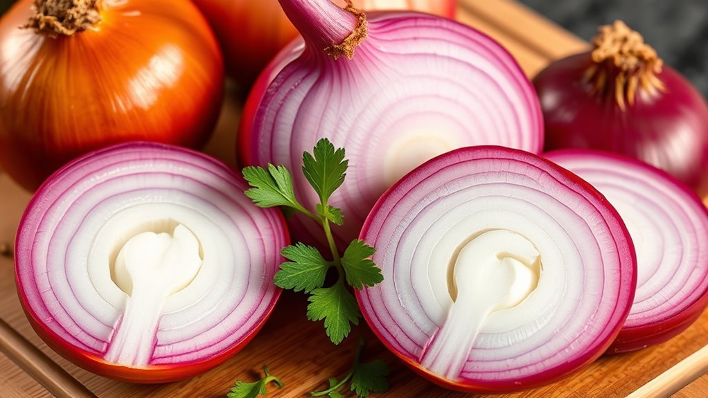 onion types and carb counts