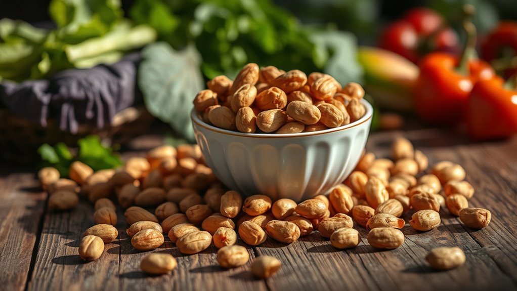 peanuts enhance ketogenic meals