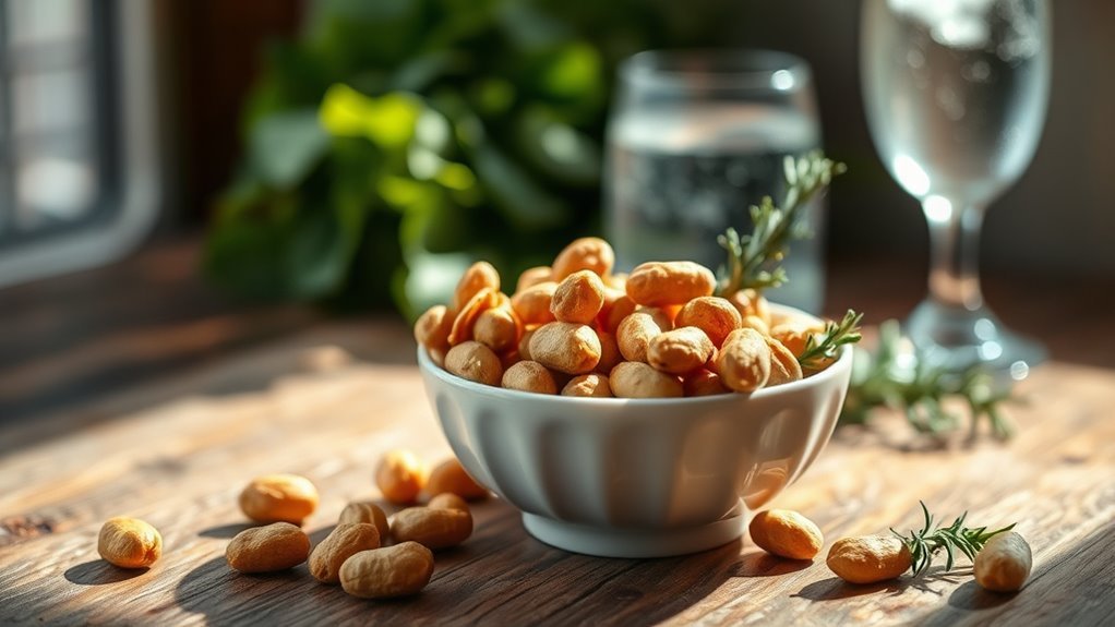 peanuts healthy keto snack
