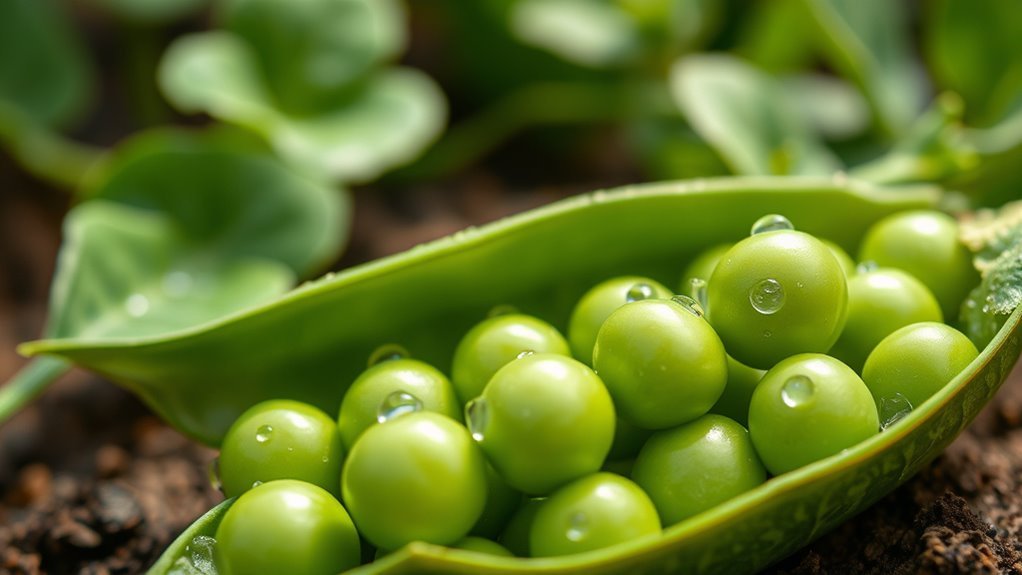peas carbohydrate content considerations
