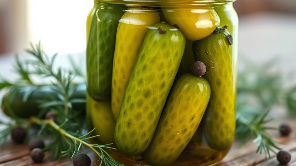 pickle carb content comparison
