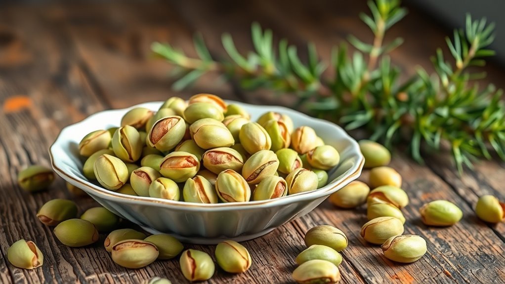 pistachios promote heart health