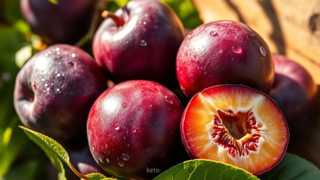 plums nutritional profile analysis