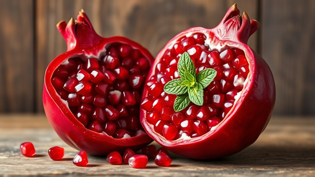 pomegranates nutrient rich health benefits