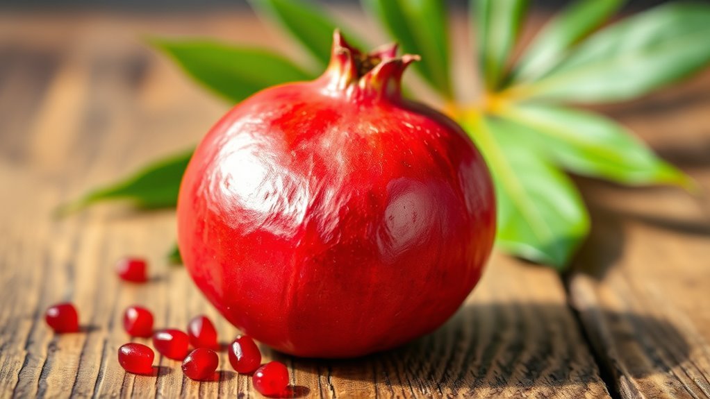 pomegranates promote heart health