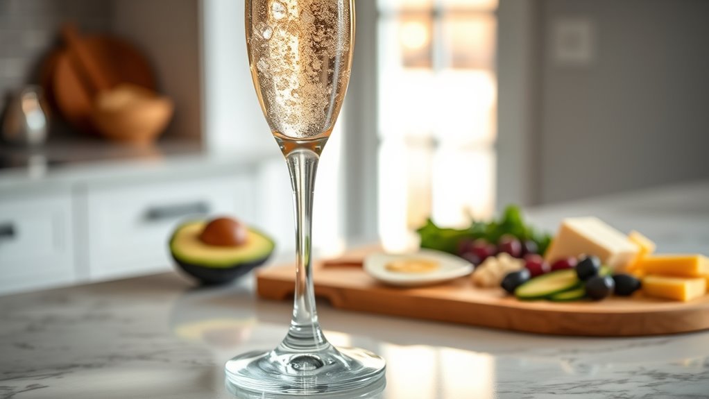 prosecco low calorie indulgence
