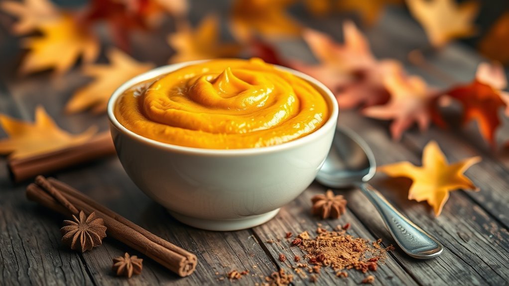pumpkin puree carbohydrate content
