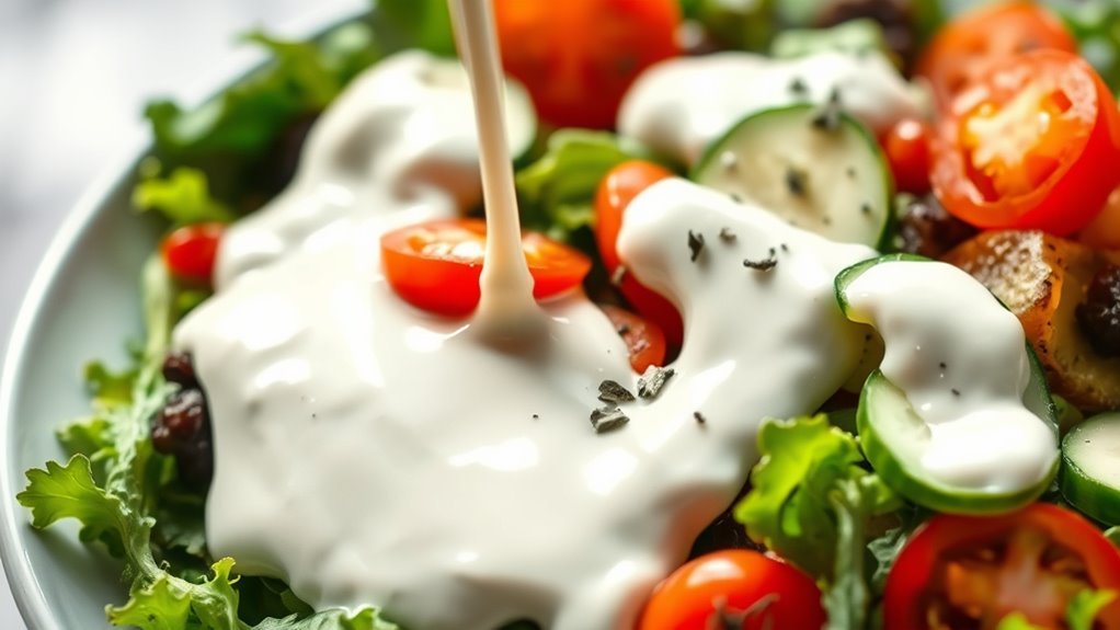 ranch dressing low carb count