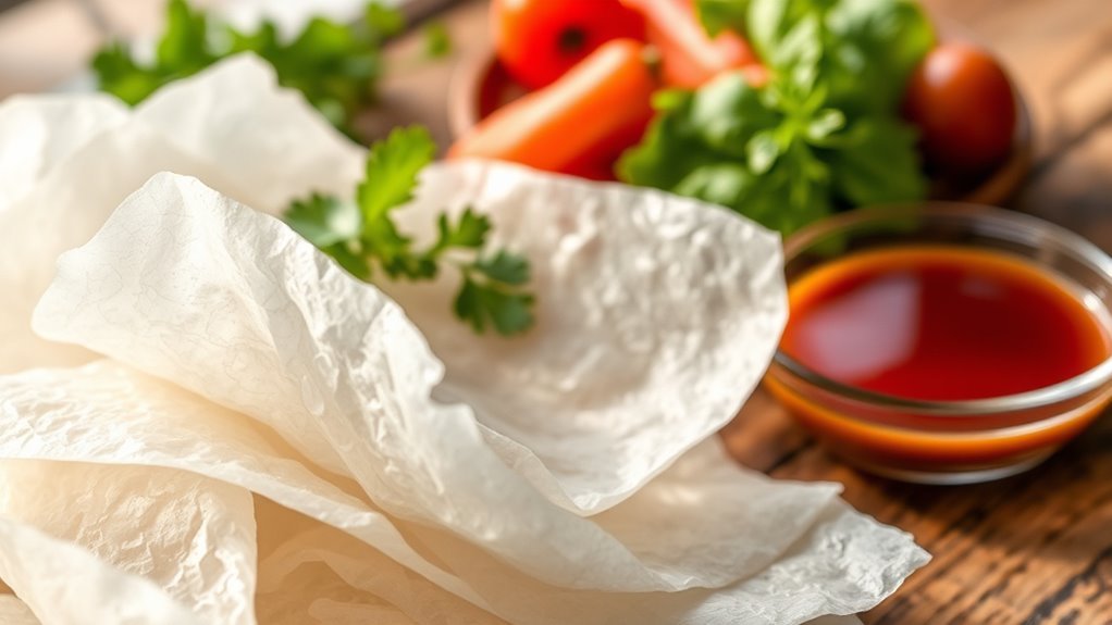 rice paper nutritional analysis