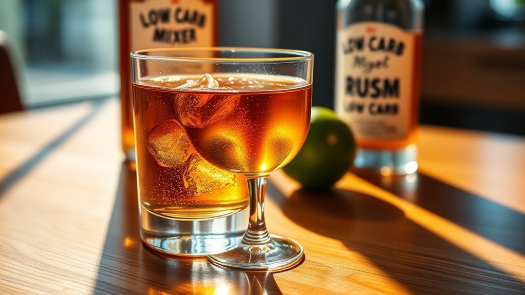 rum is keto friendly