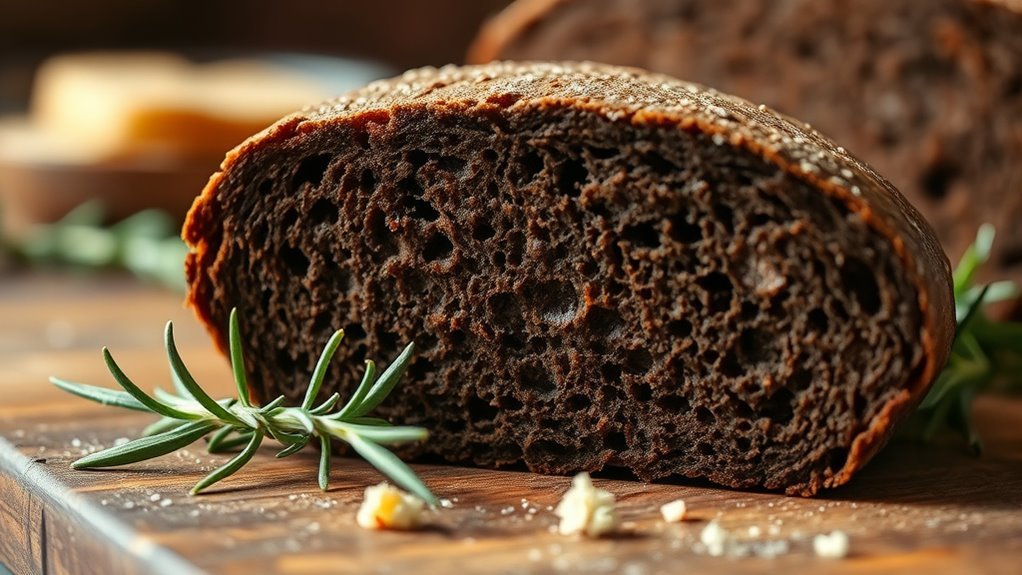 rye bread s carb content