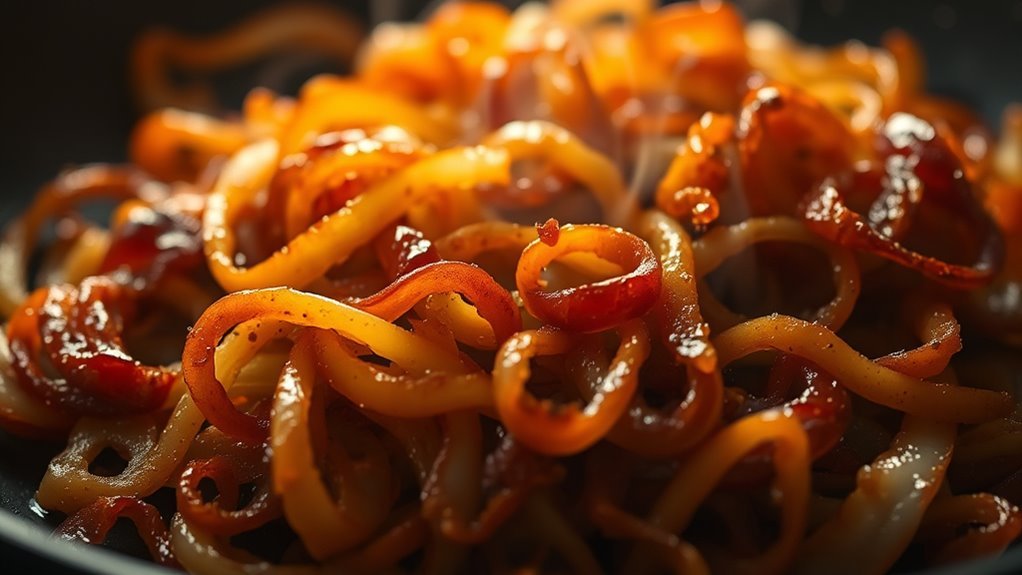 saut ed onions enhance keto meals