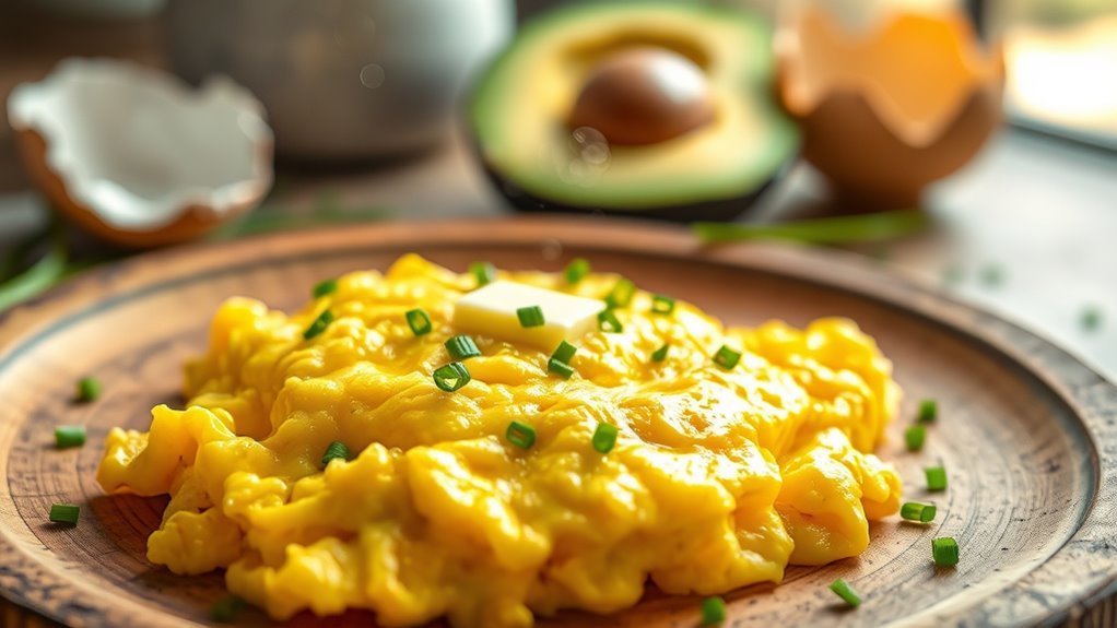 scrambled eggs fit keto