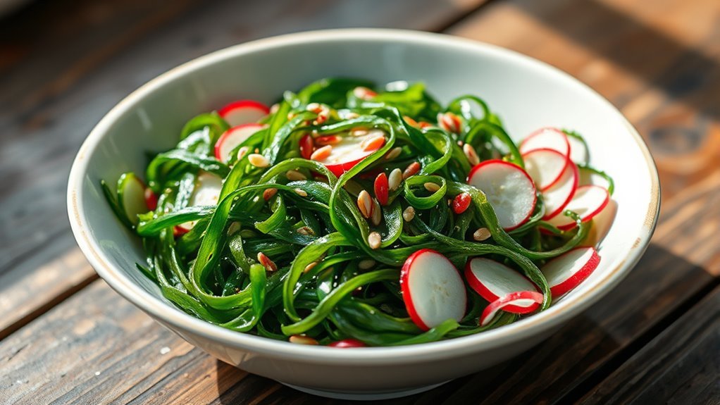 seaweed salad ingredient variations