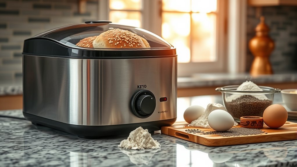 setting up bread maker
