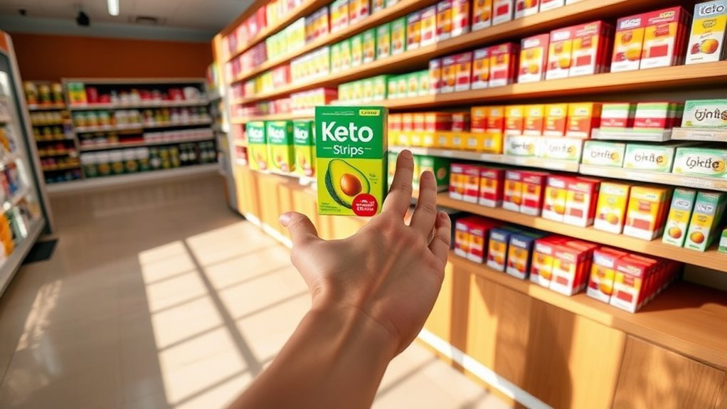 shop keto strips online