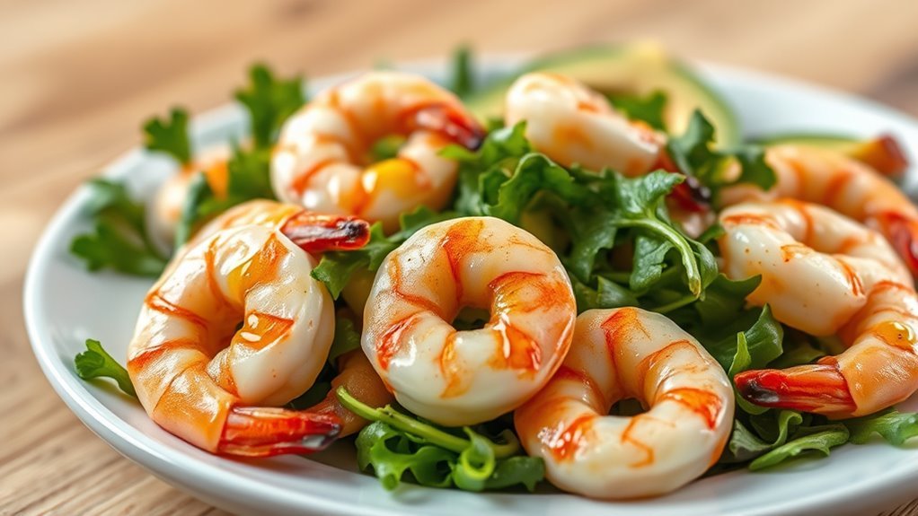 shrimp high protein low carbs