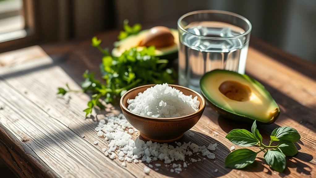 sodium balance on low carb