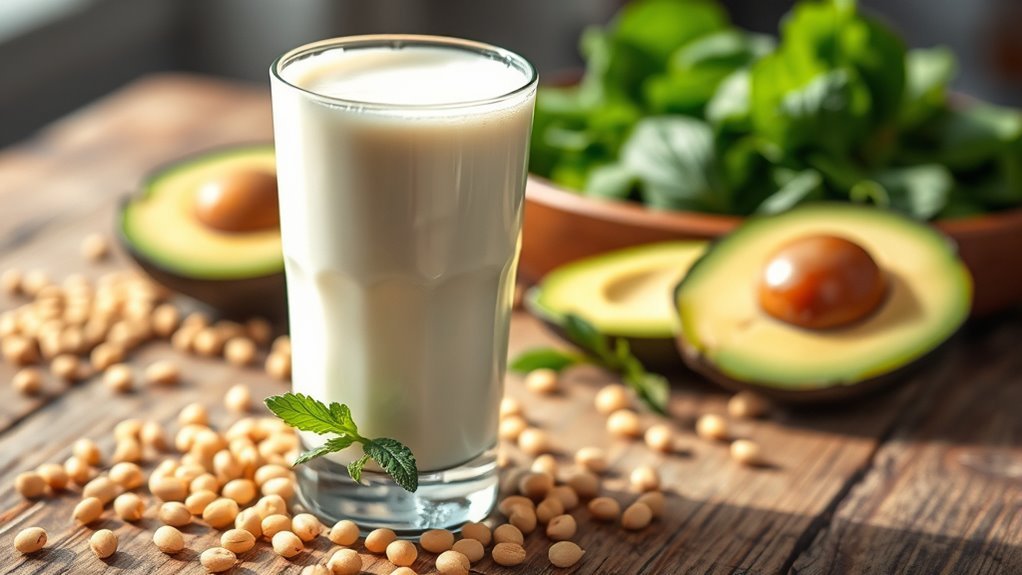 soy milk keto friendly