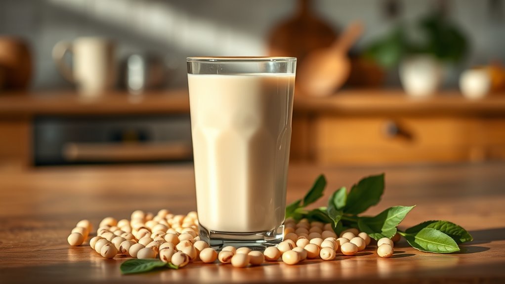 soy milk nutritional benefits