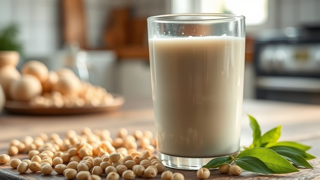 soybean milk s low carb benefits