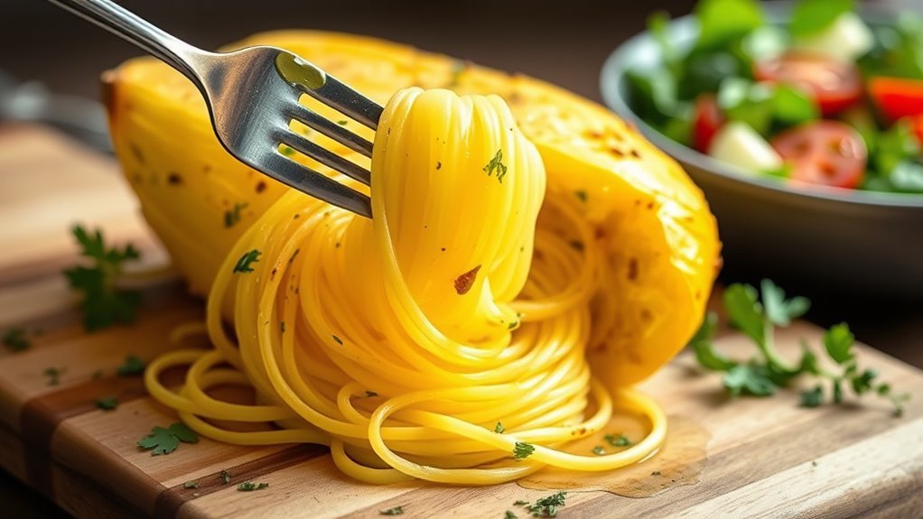 spaghetti squash low calorie alternative
