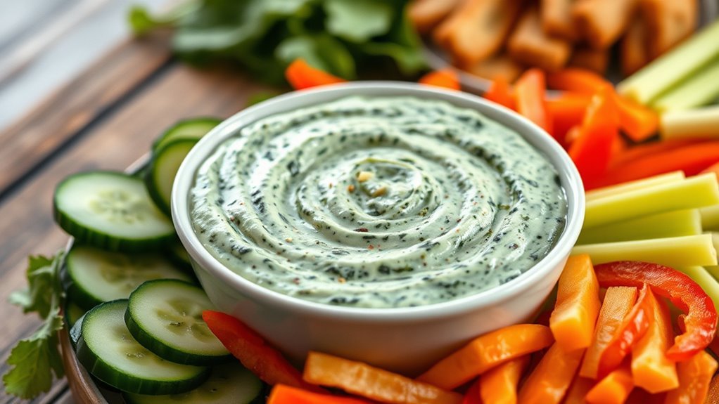 spinach dip suitable keto