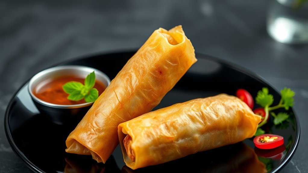 spring rolls not keto