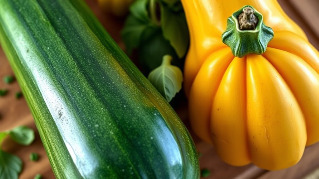 squash carb counts comparison