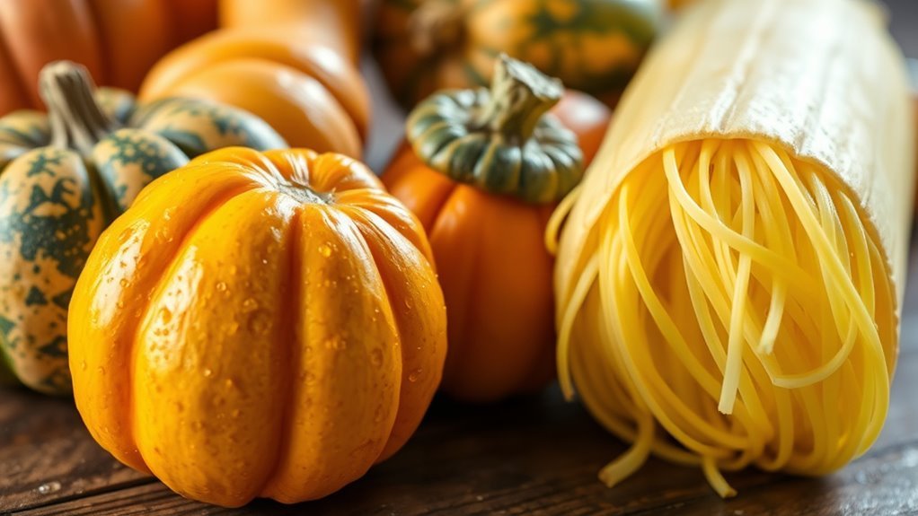 squash types and carb content
