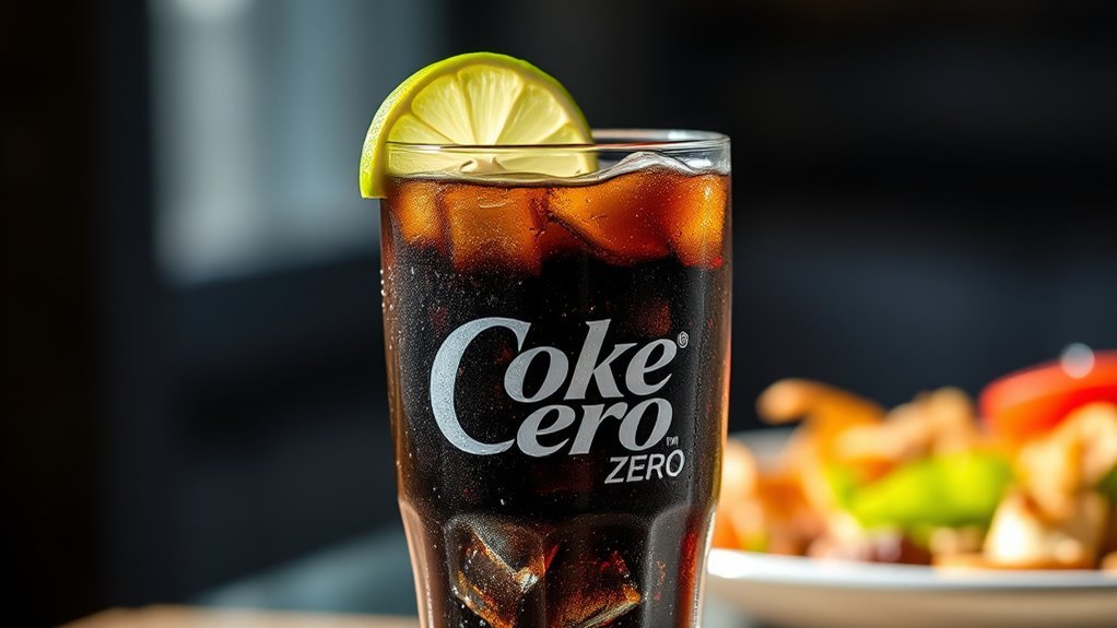 sugar free calorie free soda