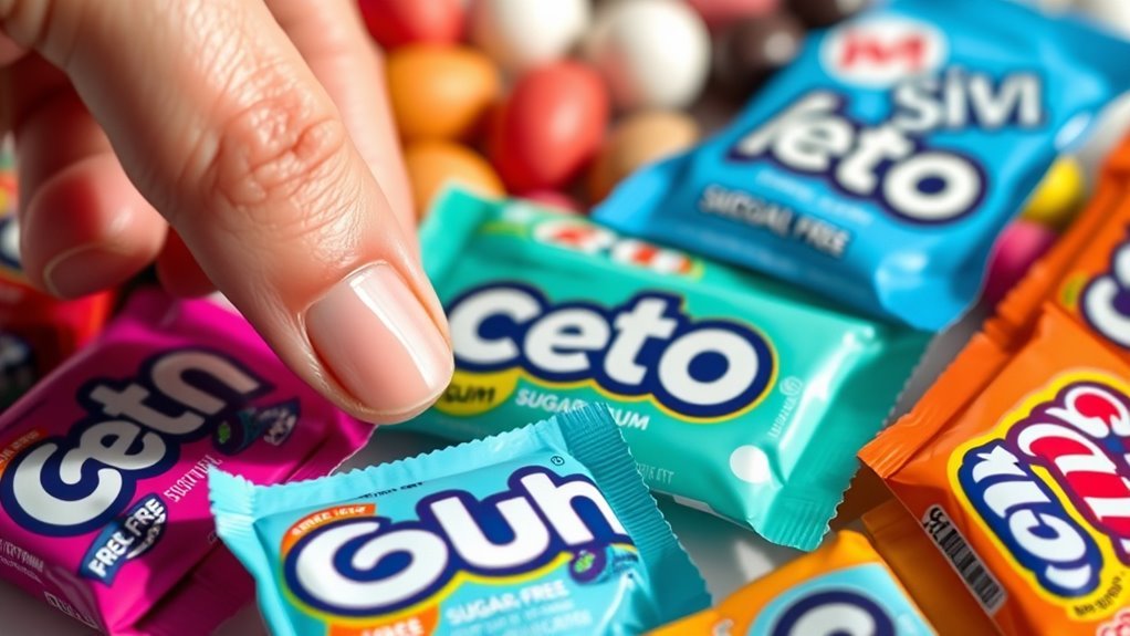 sugar free gum preferred