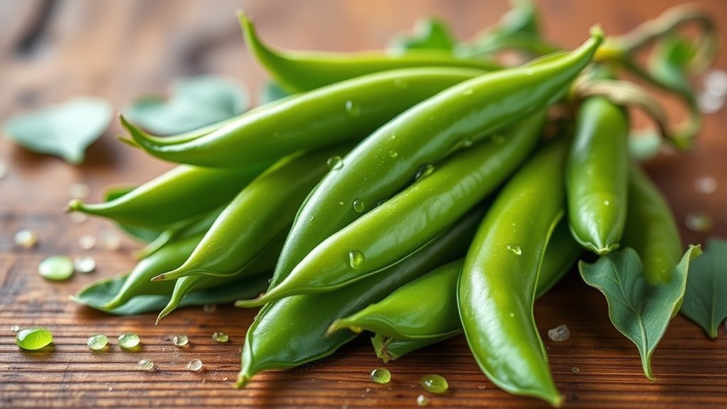 sugar snap peas keto friendly