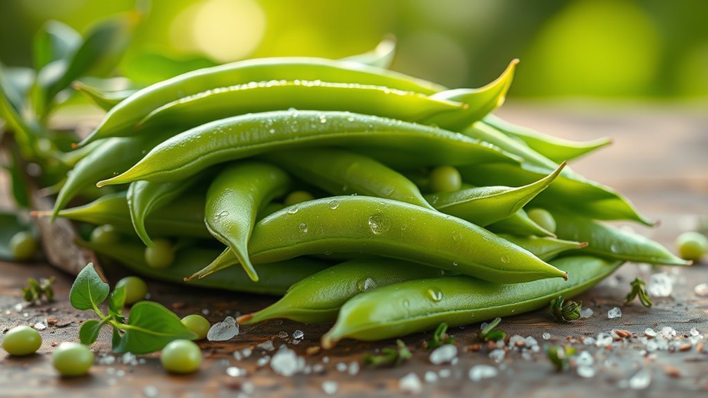 sugar snap peas keto friendly
