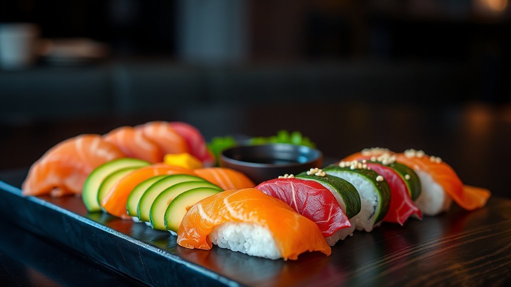 sushi and ketogenic diet