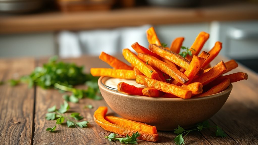 sweet potato fries keto