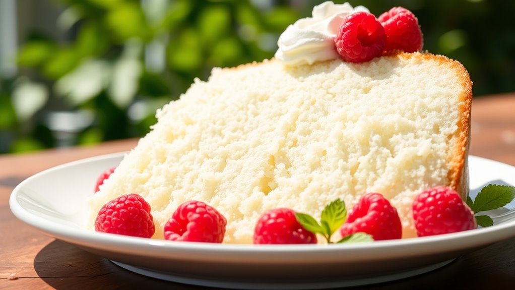 tailoring angel food cake