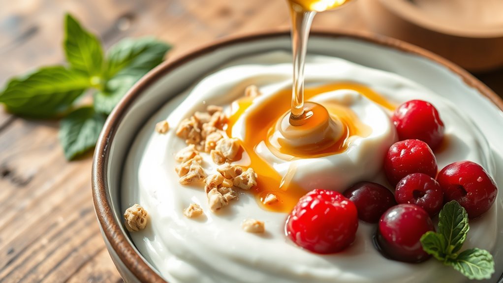 thick creamy protein rich yogurt